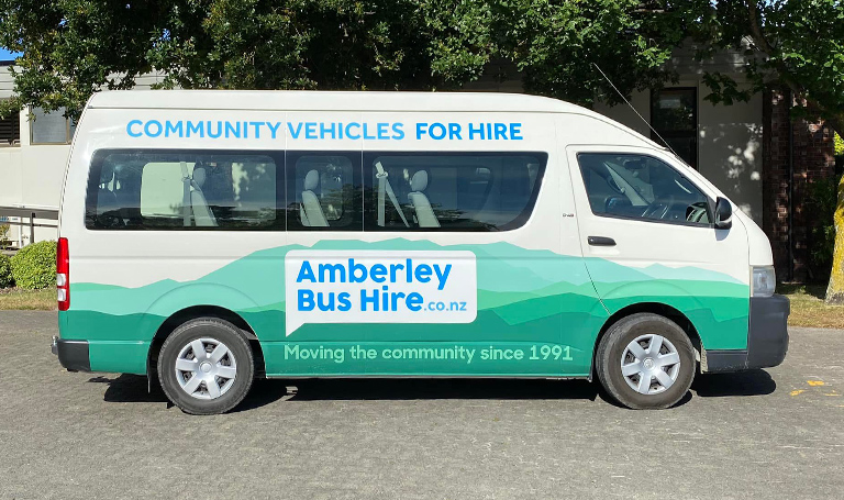 New Amberley trust van, 12 seater